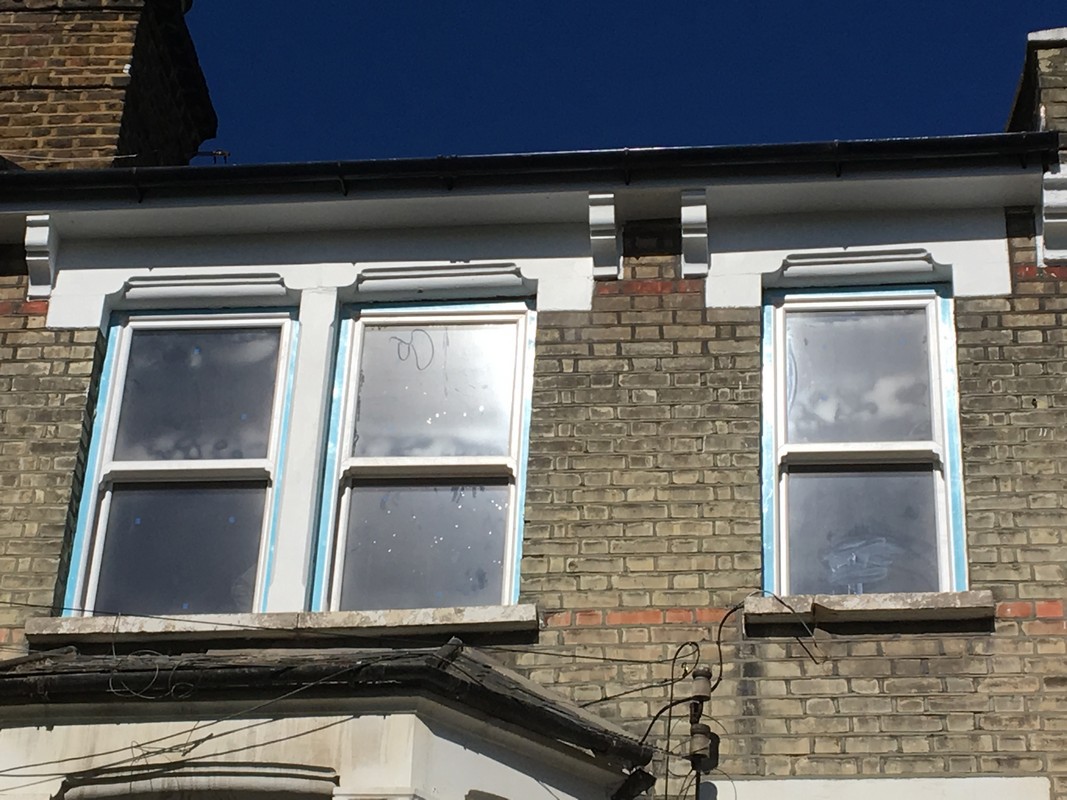 New uPVC sash windows fitted on Victorian terrace in Bracknell